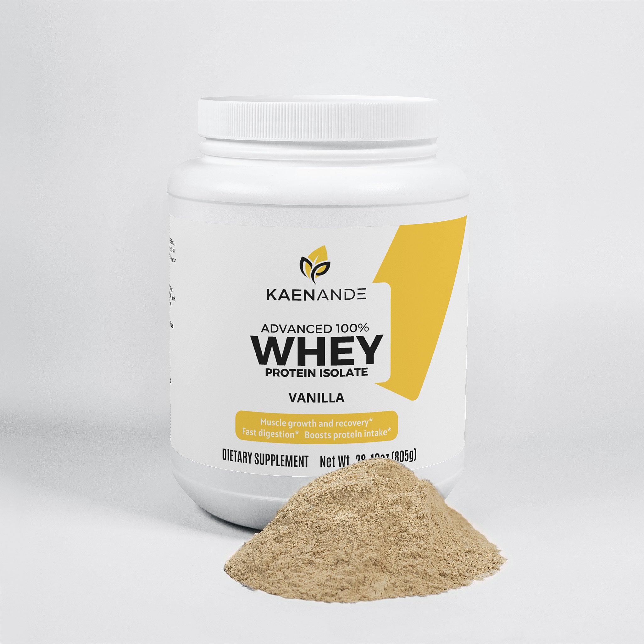Advanced 100% Whey Protein Isolate (Vanilla)