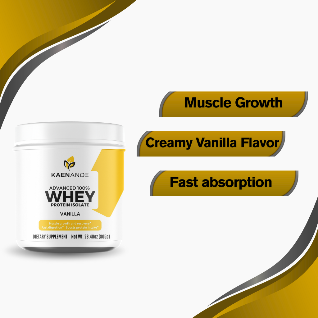 Advanced 100% Whey Protein Isolate (Vanilla)